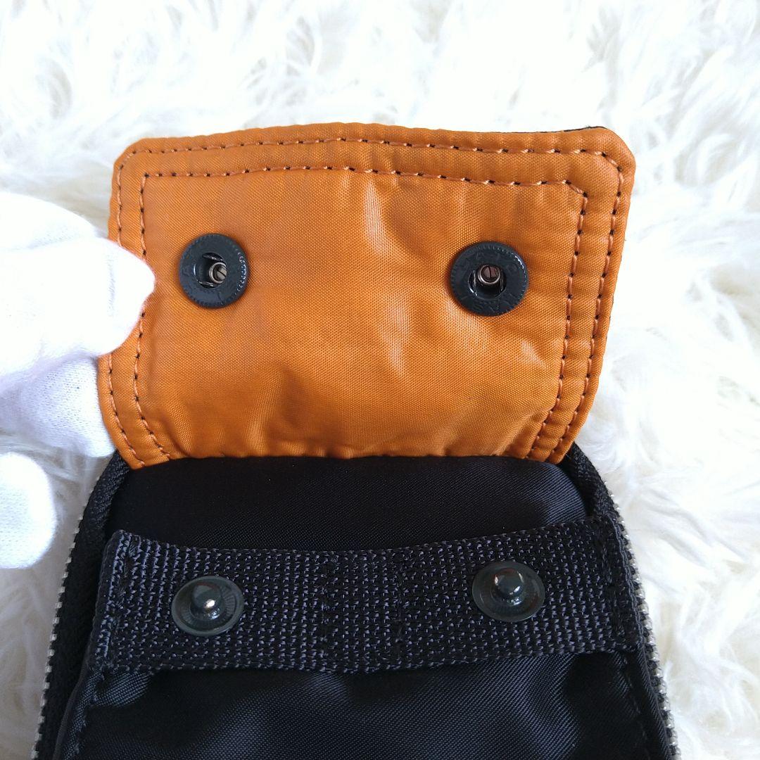 【極美品】ポーター モバイルポーチ ミニポーチ タンカー 男女兼用