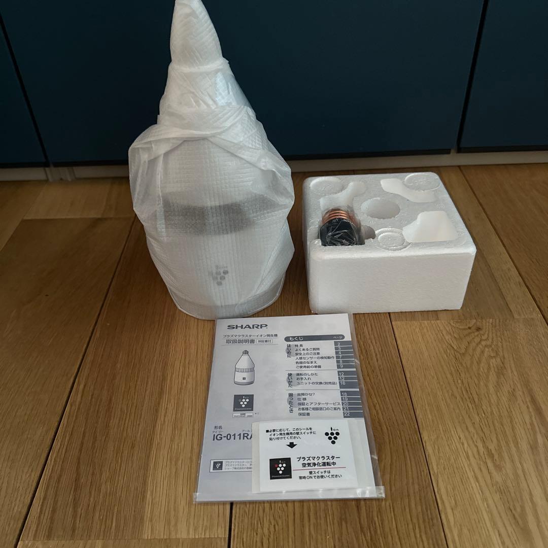 プラズマクラスター SHARP IG-011RA-H 空気清浄機 グレー系
