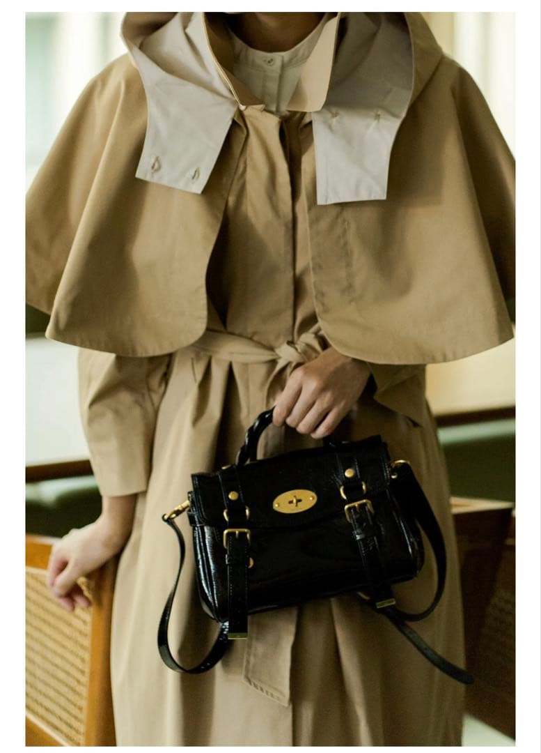 美品リグリームregleamフーディーケープコートHOODY CAPE COAT