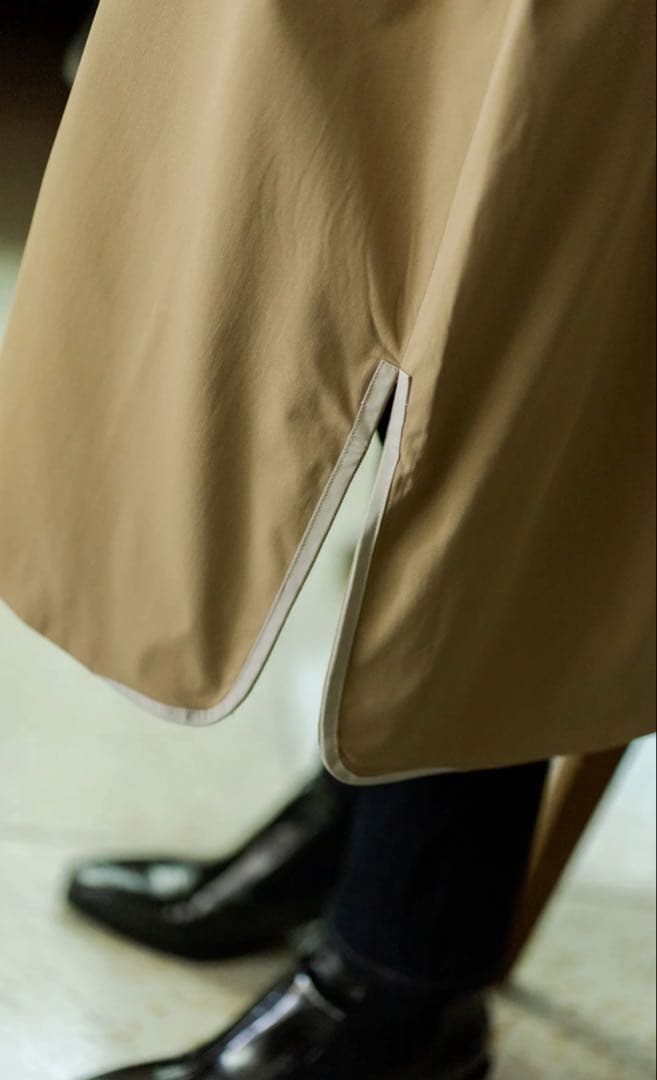 美品リグリームregleamフーディーケープコートHOODY CAPE COAT