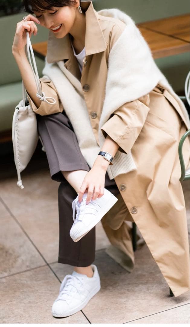 美品リグリームregleamフーディーケープコートHOODY CAPE COAT