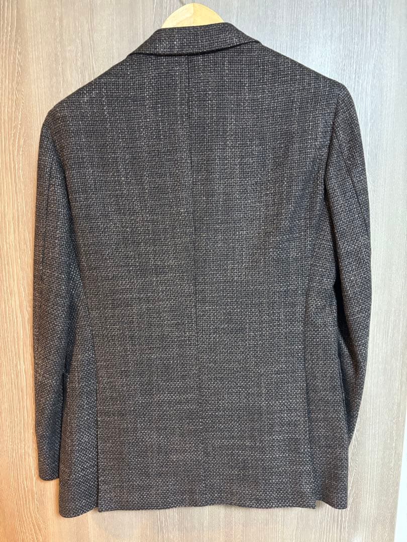 【超美品】ビームスF ウールジャケット ダークブラウンサイズ48
