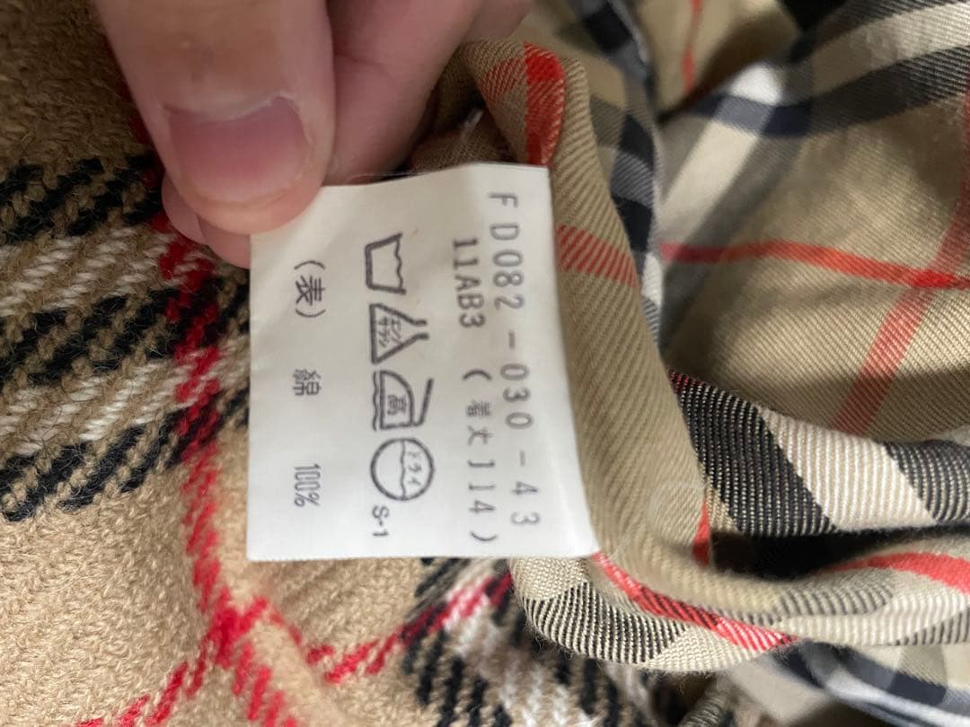 美品　バーバリー　c-tk83 コート　90s白タグ