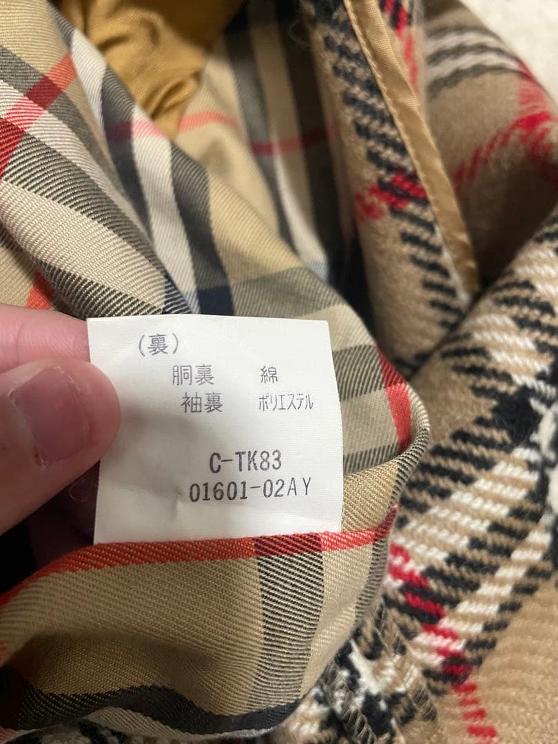 美品　バーバリー　c-tk83 コート　90s白タグ