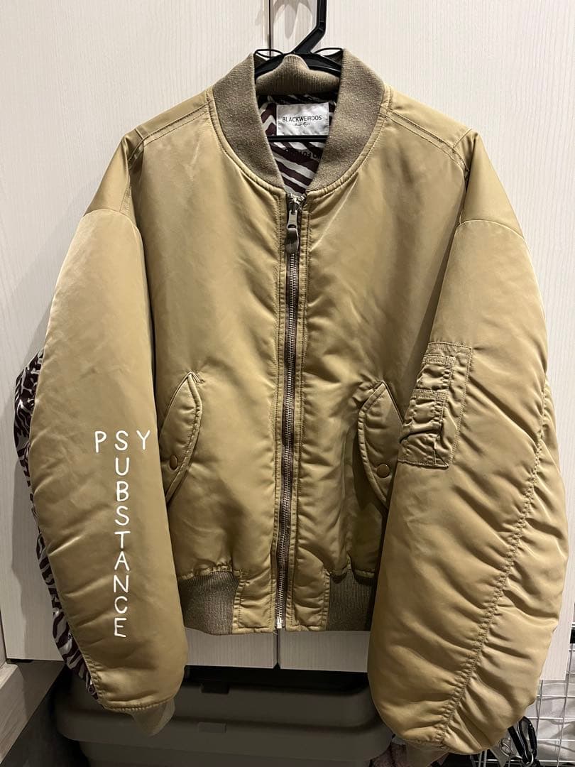 BLACKWEIRDOS ブラックウィドウ MA-1 フライトジャケット