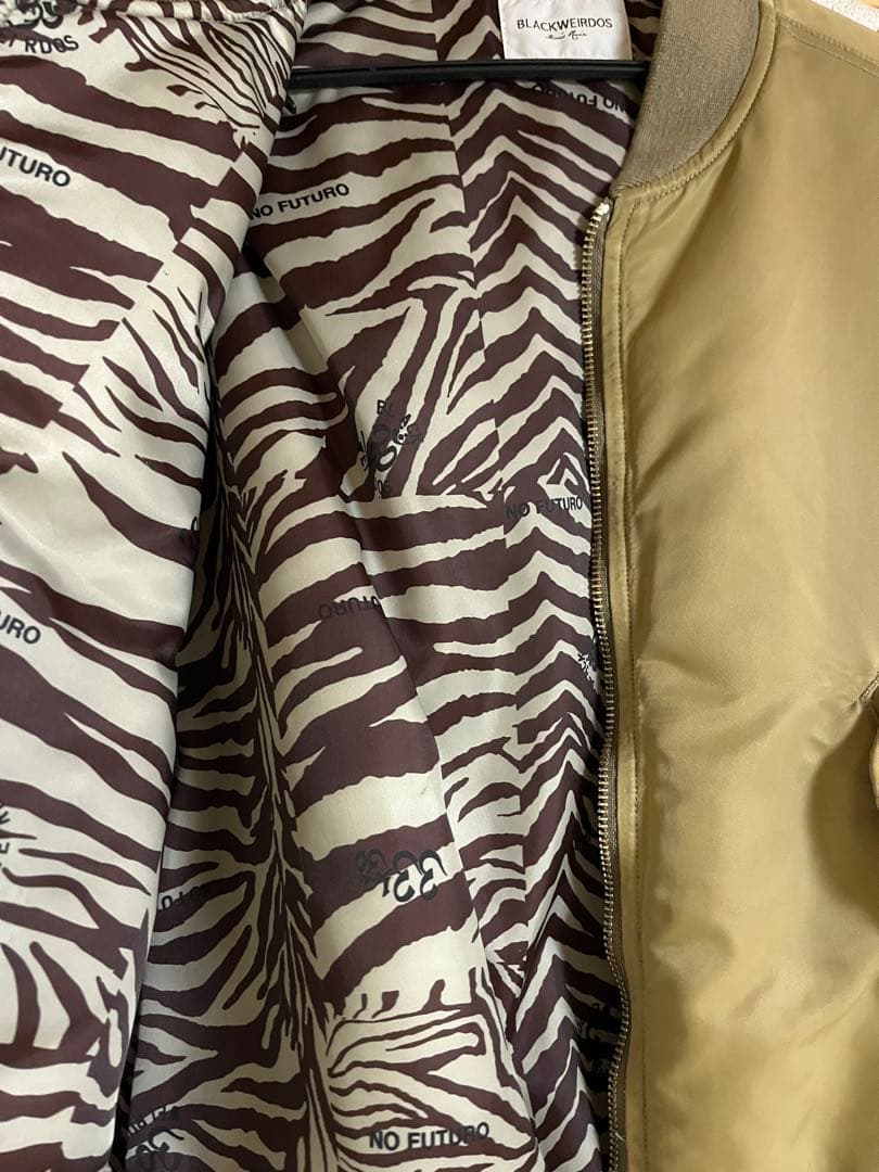 BLACKWEIRDOS ブラックウィドウ MA-1 フライトジャケット