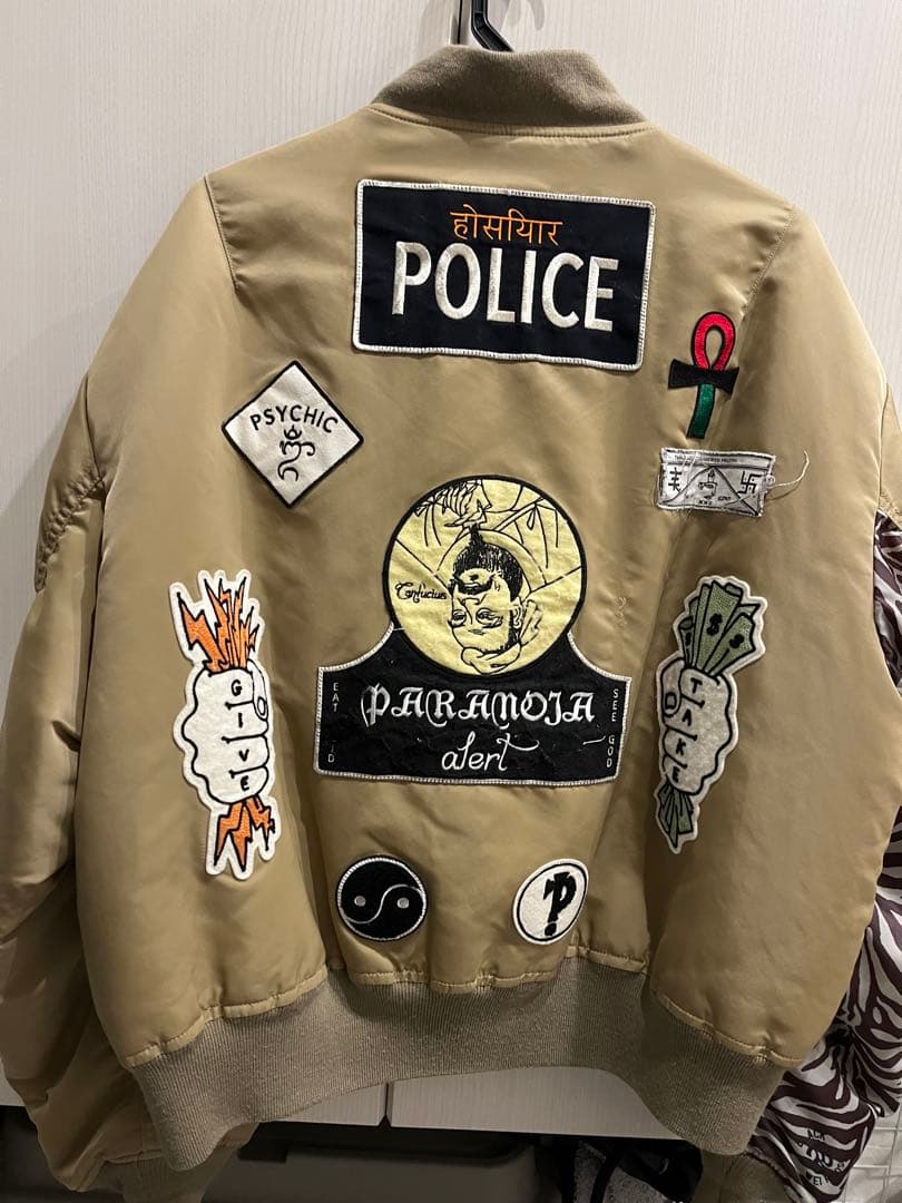 BLACKWEIRDOS ブラックウィドウ MA-1 フライトジャケット