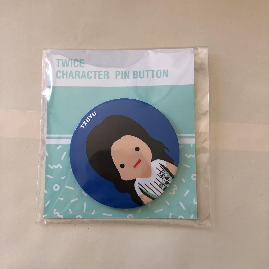 twice character pin button 缶バッジ　ツウィ