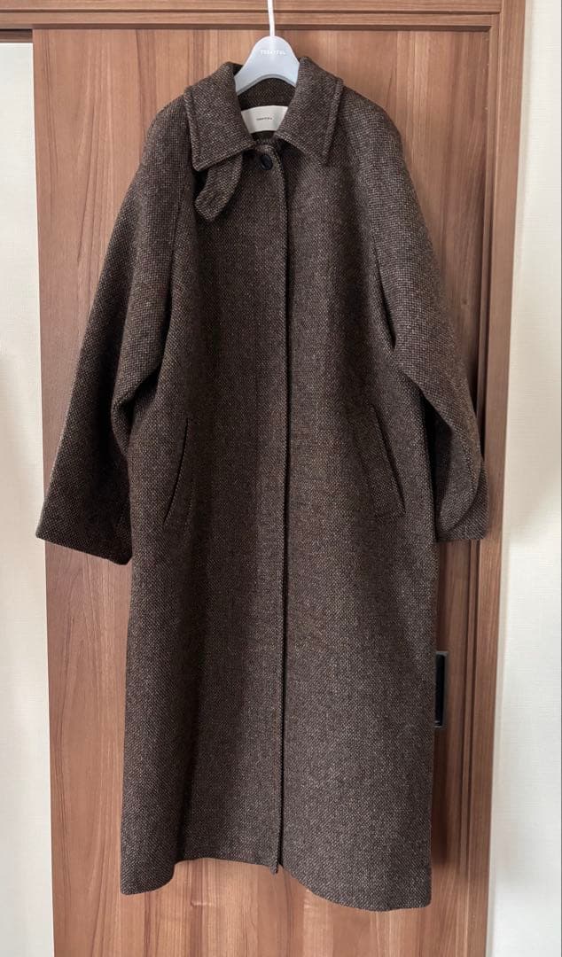 TODAYFUL Mixwool Raglan Coat ロングコート 38