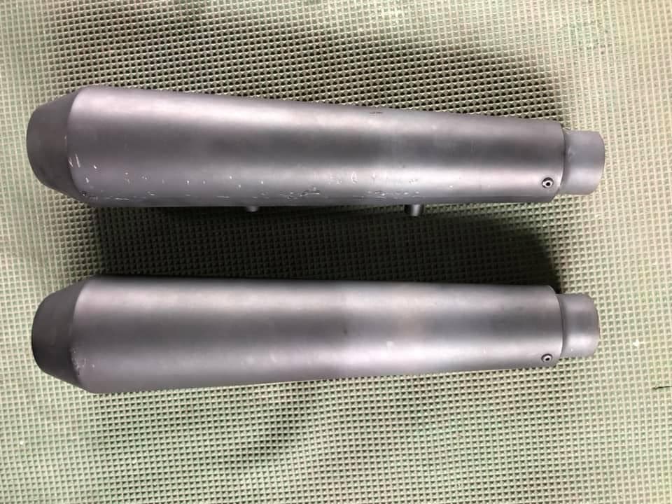 キジマ スリップオンマフラーHD-05545B XL1200スポーツスター中古