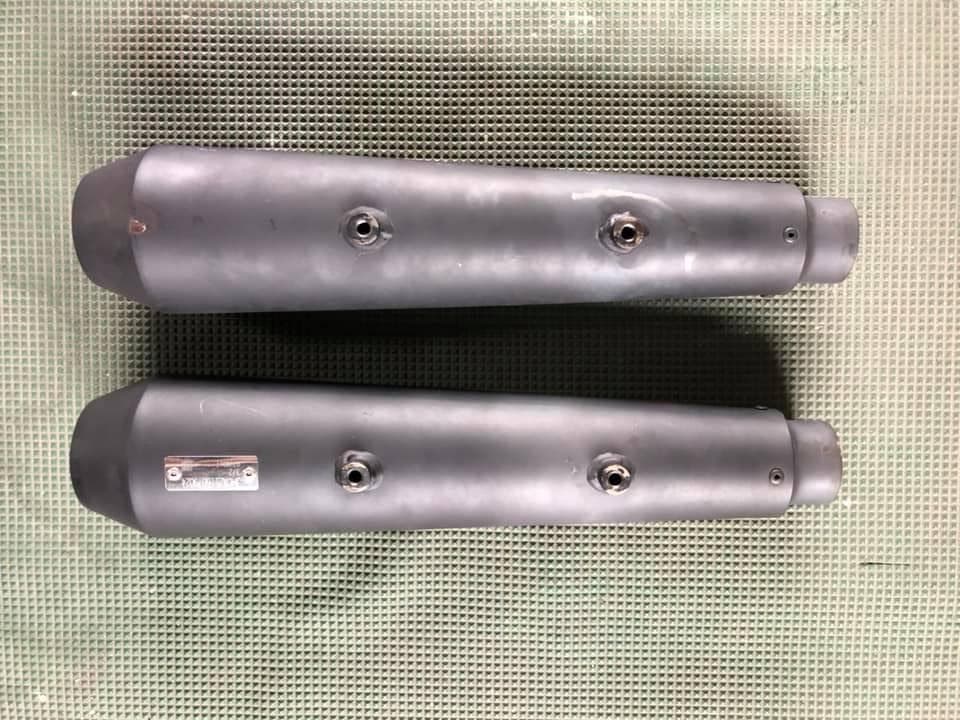 キジマ スリップオンマフラーHD-05545B XL1200スポーツスター中古