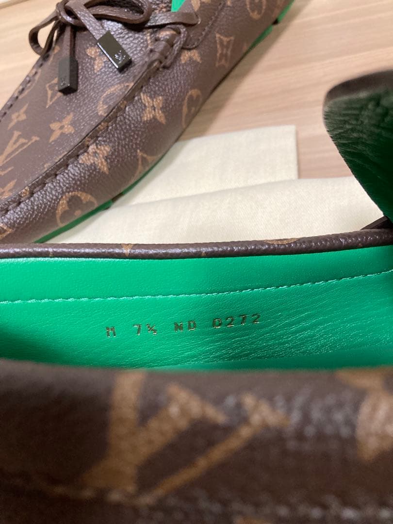 新品VUITTONヴィトンドライビングモカシンシューズスニーカースウェットシャツ