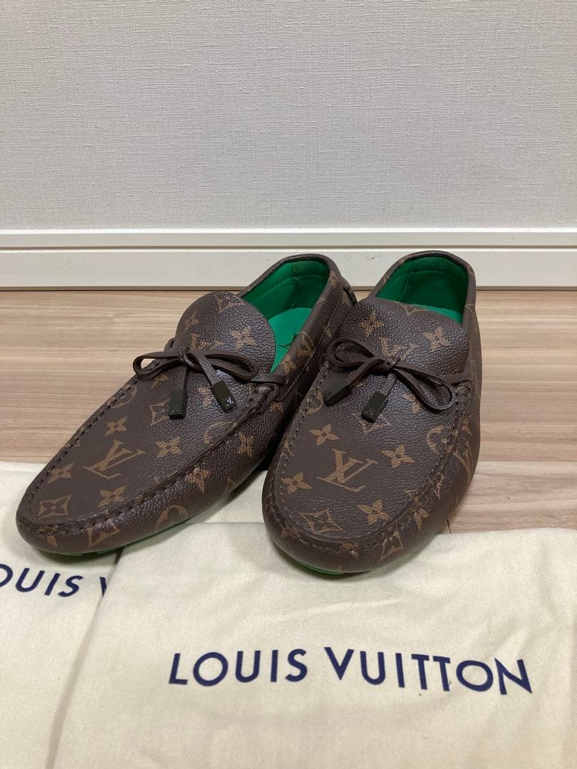 新品VUITTONヴィトンドライビングモカシンシューズスニーカースウェットシャツ