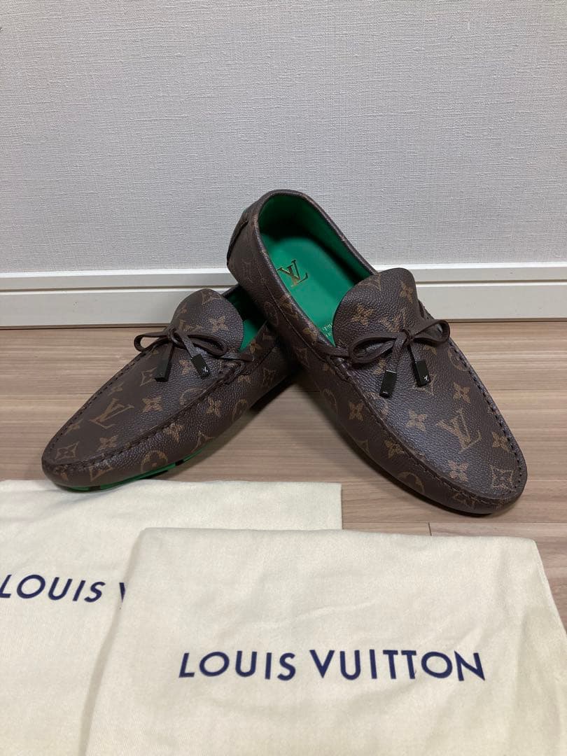 新品VUITTONヴィトンドライビングモカシンシューズスニーカースウェットシャツ