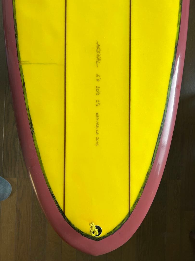 ARENAL 6'0\" DUO フィン付き　手渡し