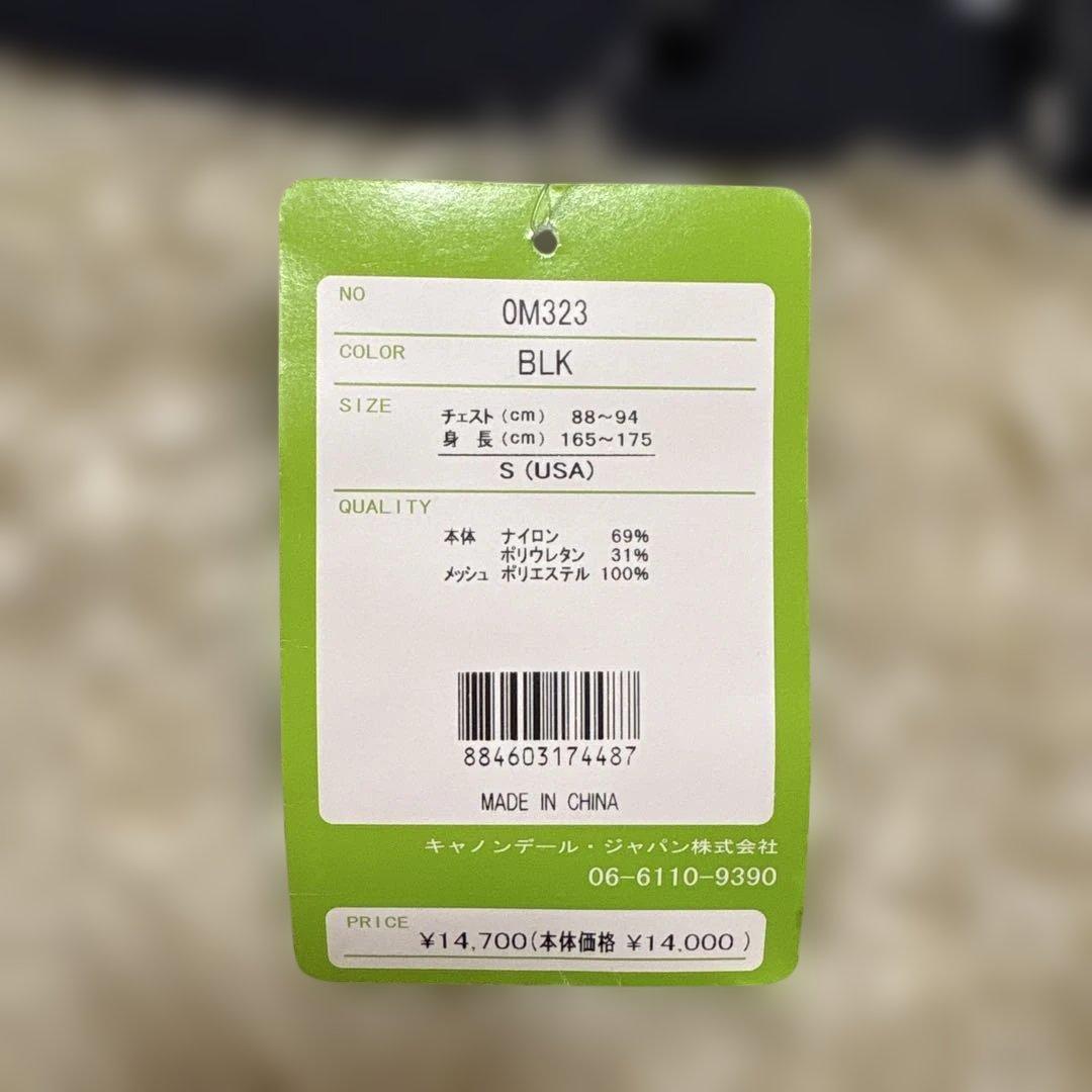 新品未使用！？キャノンデール★黒　S◎モーフィスシェルジャケット★