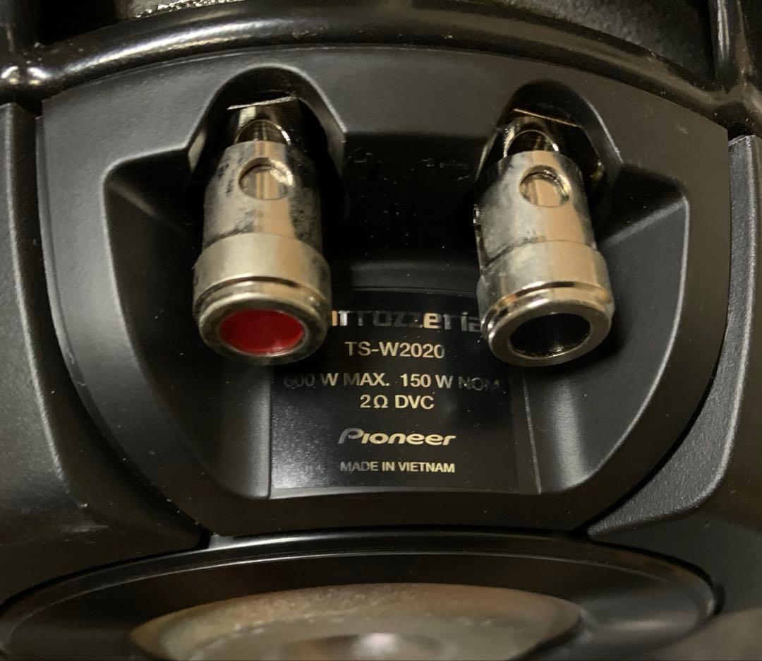 ウーハー・アンプ・ツィター・スピーカー・配線 などフルセット　カロッツェリアなど