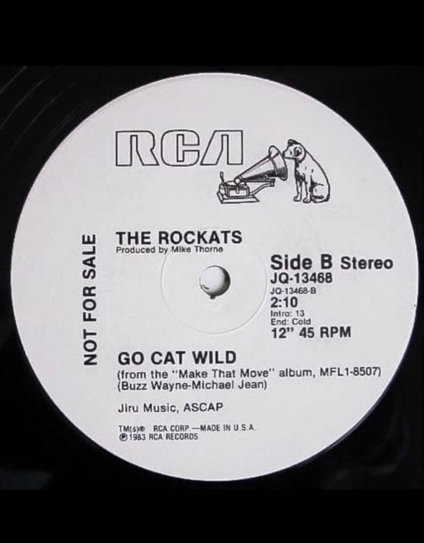 THE ROCKATS MAKE THAT MOVE 12インチ USプロモ盤
