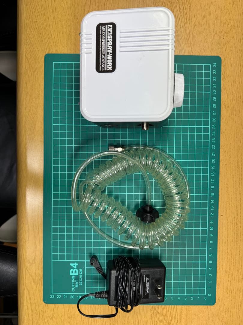 【動作確認済み】TAMIYA スプレーワーク エアコンプレッサー アドバンス