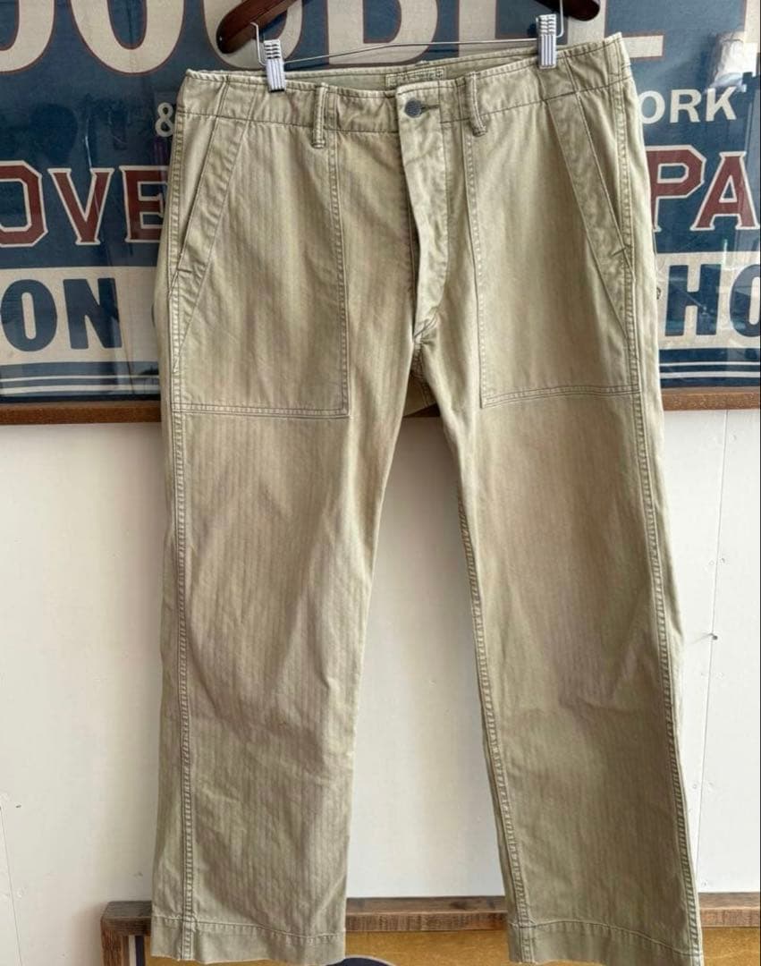 ダブルアールエル ワークパンツ