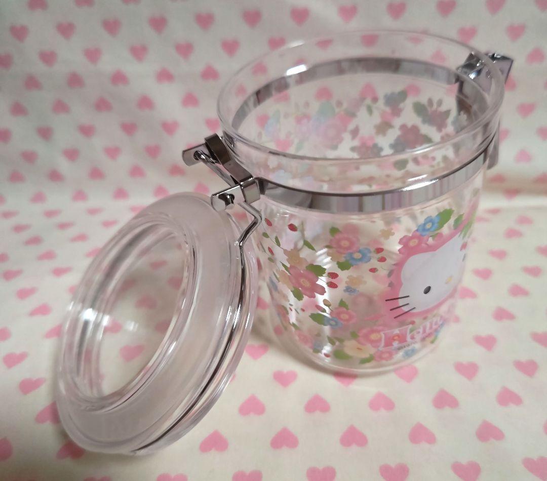 ★期間限定お値下げ★ 野いちごキティ キャニスター 密閉容器 入手困難 激レア♪