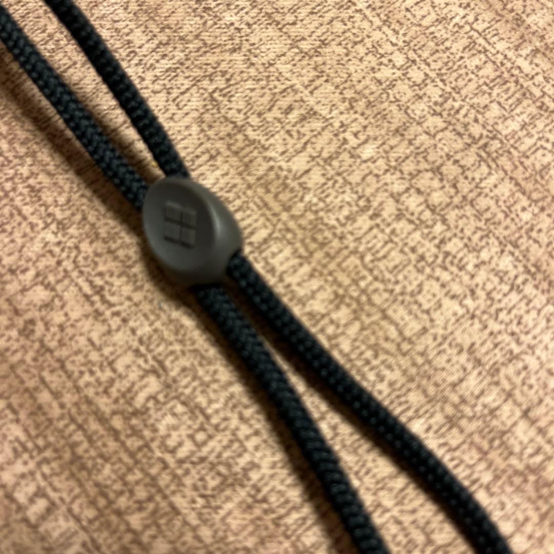 サンバリア100 トラベルハット　黒 M モンベル　ストラップ付き　ブラック