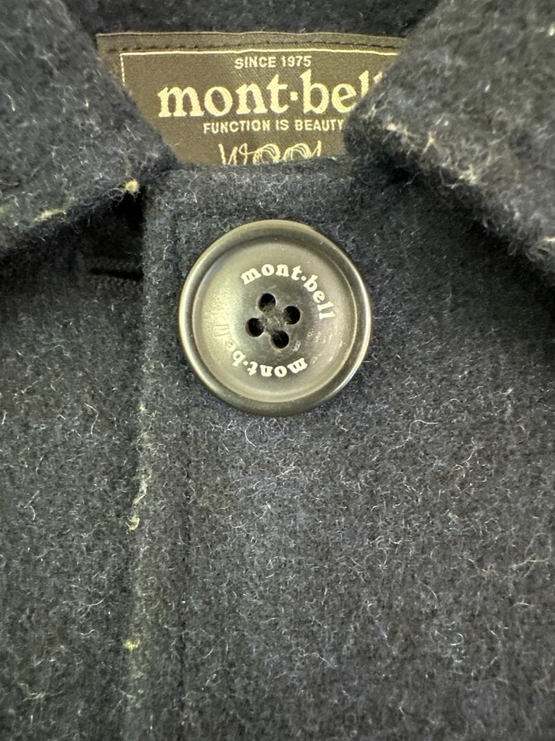 モンベル　ウール トラベルコート　中綿コート　手洗い可