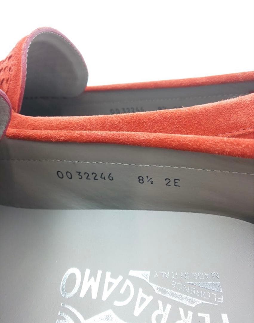 フェラガモ ドライビングシューズ ローファー ガンチーニ8 1/2 2E