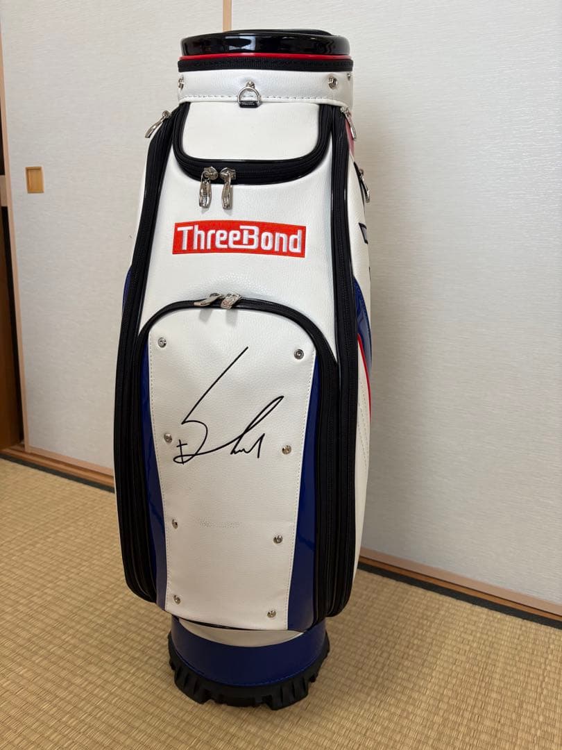 ThreeBond スリーボンド　キャディバッグ 申ジエプロモデル　非売品？