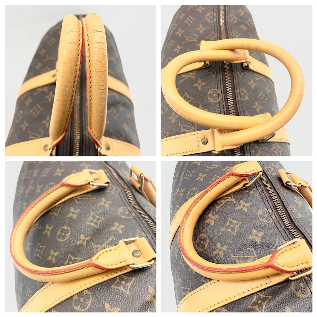 【美品】VUITTON　ボストンバック　キーポル45　南京錠　鍵付き　モノグラム