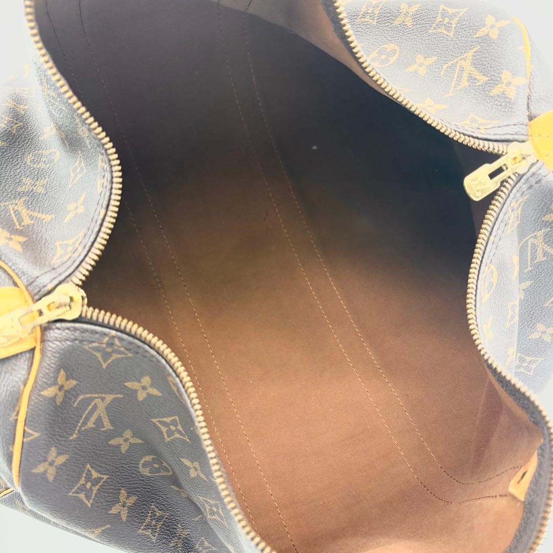 【美品】VUITTON　ボストンバック　キーポル45　南京錠　鍵付き　モノグラム