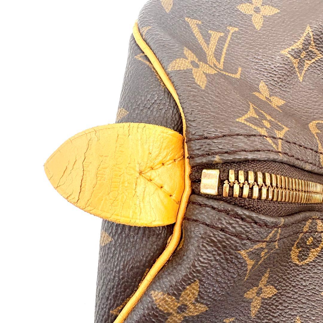 【美品】VUITTON　ボストンバック　キーポル45　南京錠　鍵付き　モノグラム