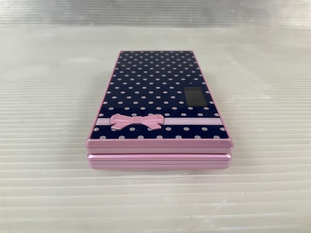 簡易動確済 docomo F-06D ハッピーピンク ガラケー ニコモコラボ