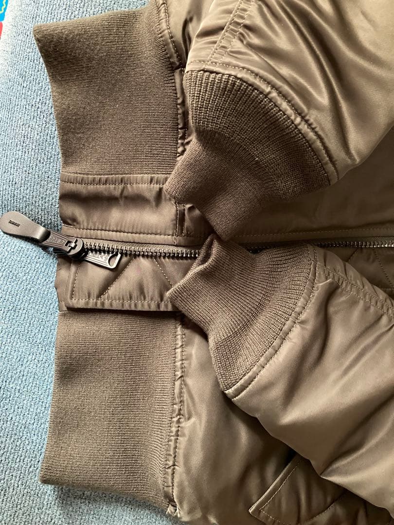 ALPHA MA-1 FLIGHT JACKET ダークグレー　極美品　サイズS