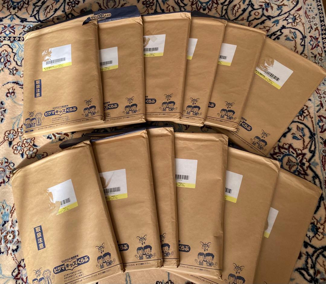 未使用　サピックス　ピグマ　通信教材ピグマキッズ　4年生　フルセット 情報誌付き