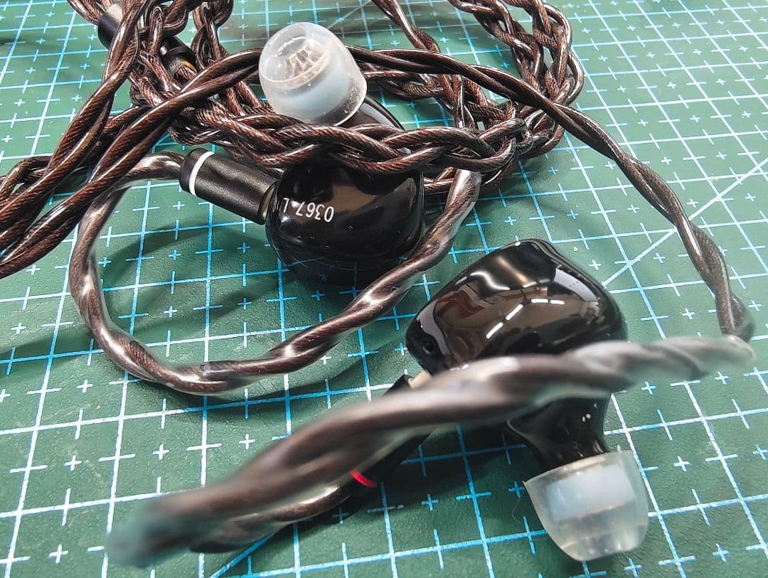 Nicehck Rockies 有線イヤホン HiFi 4.4/3.5