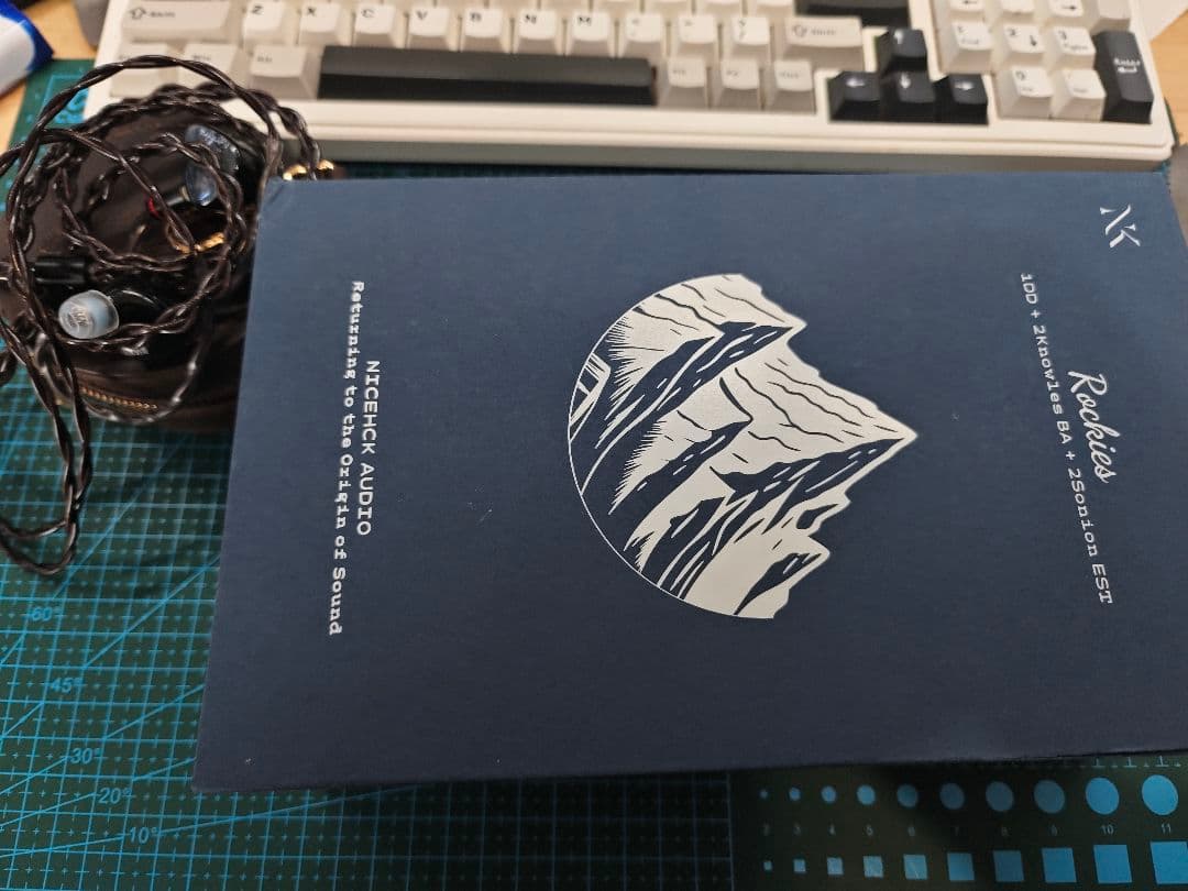 Nicehck Rockies 有線イヤホン HiFi 4.4/3.5