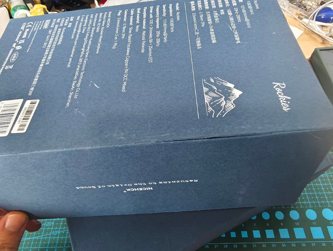 Nicehck Rockies 有線イヤホン HiFi 4.4/3.5