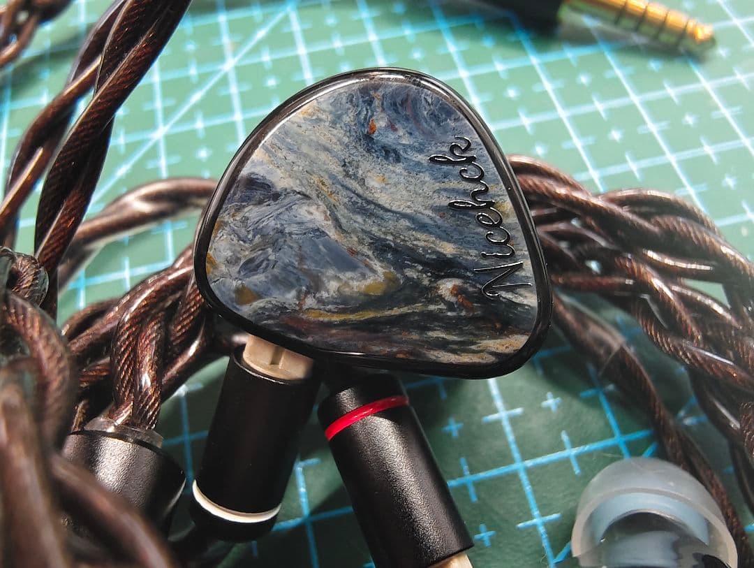 Nicehck Rockies 有線イヤホン HiFi 4.4/3.5