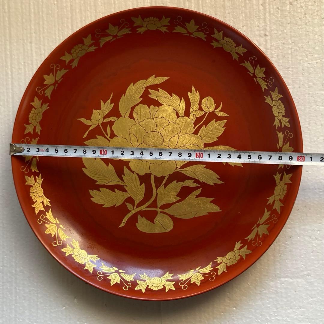 大皿 飾り皿 長春風富 30cm