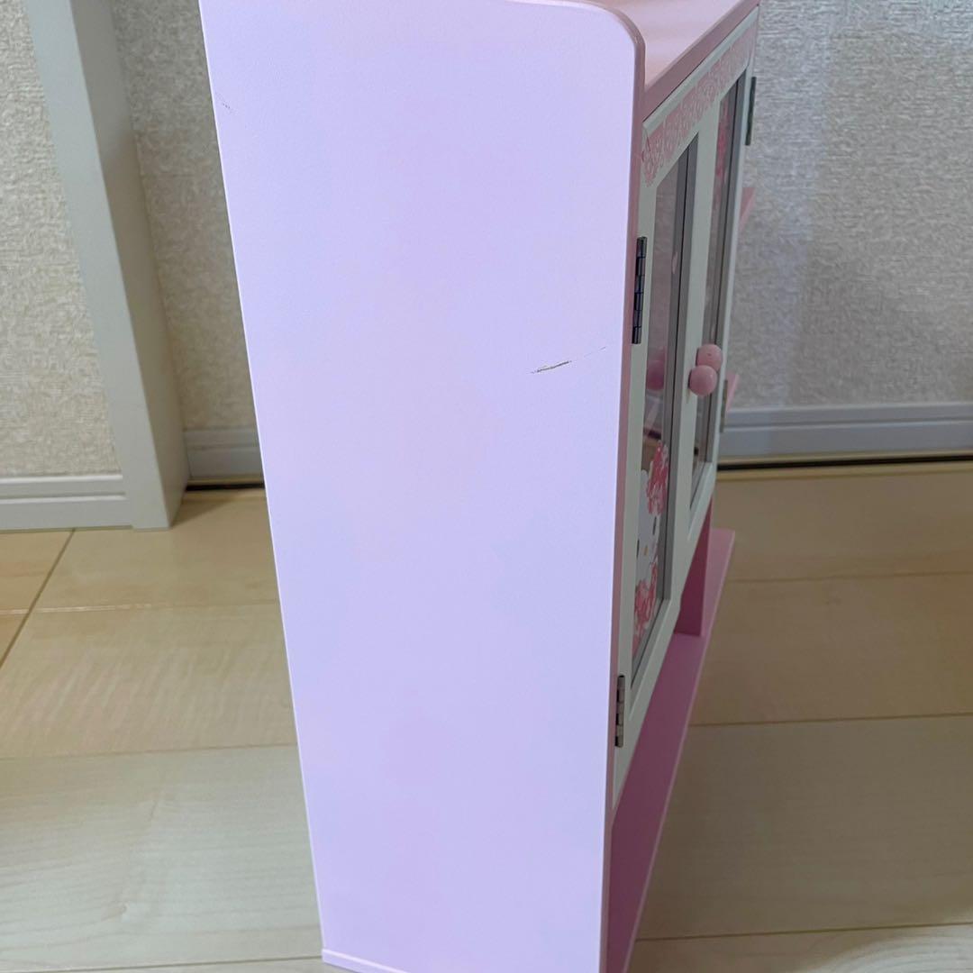 ゆ*)様 【希少】Hello Kitty 家具 食器棚セット ピンク