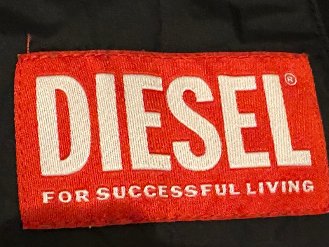 【美品】DIESEL 23AW J-STAIN ボンバージャケット ブラック46