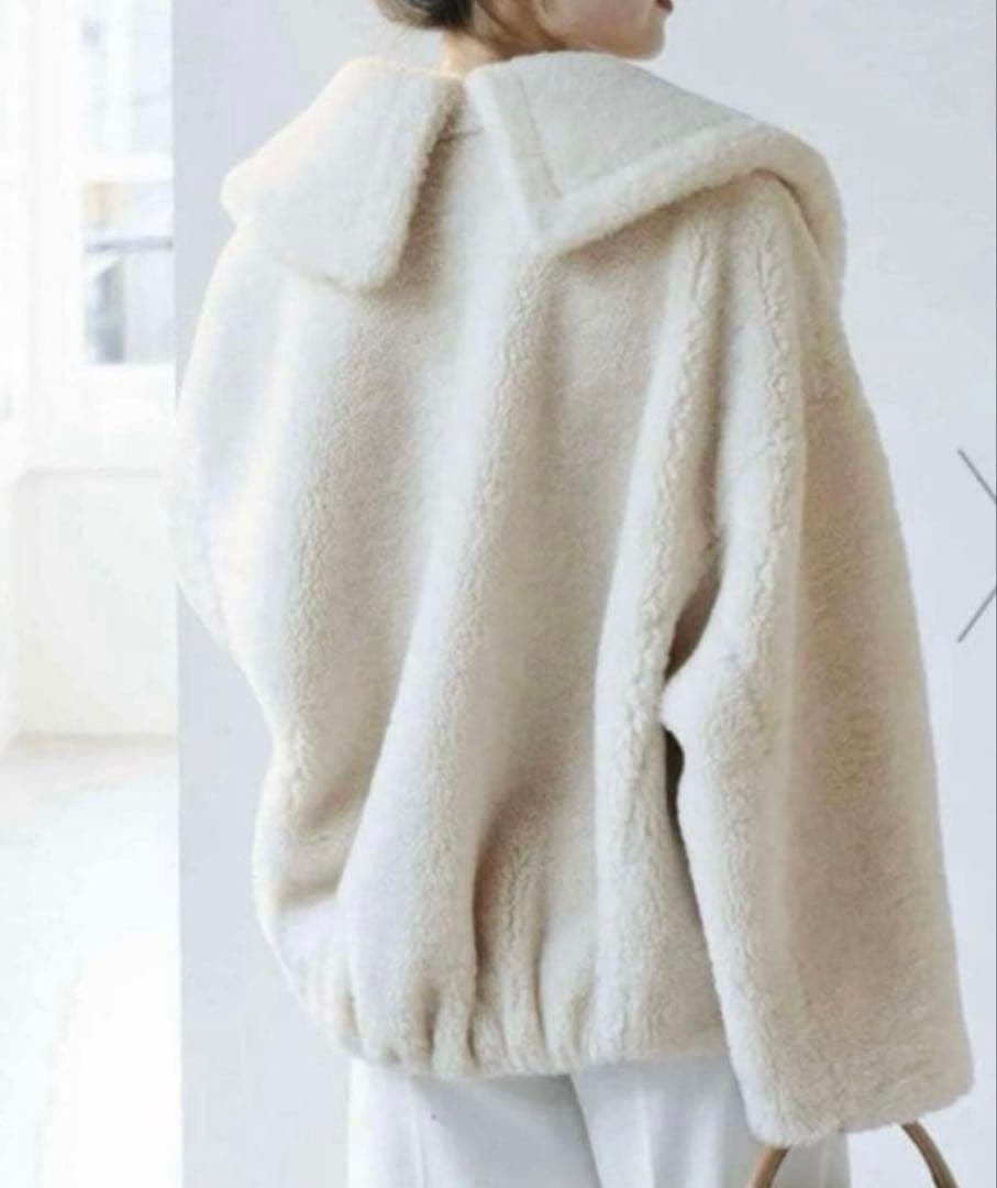 NobleスノーボアビッグカラーコートBAYCREW'S