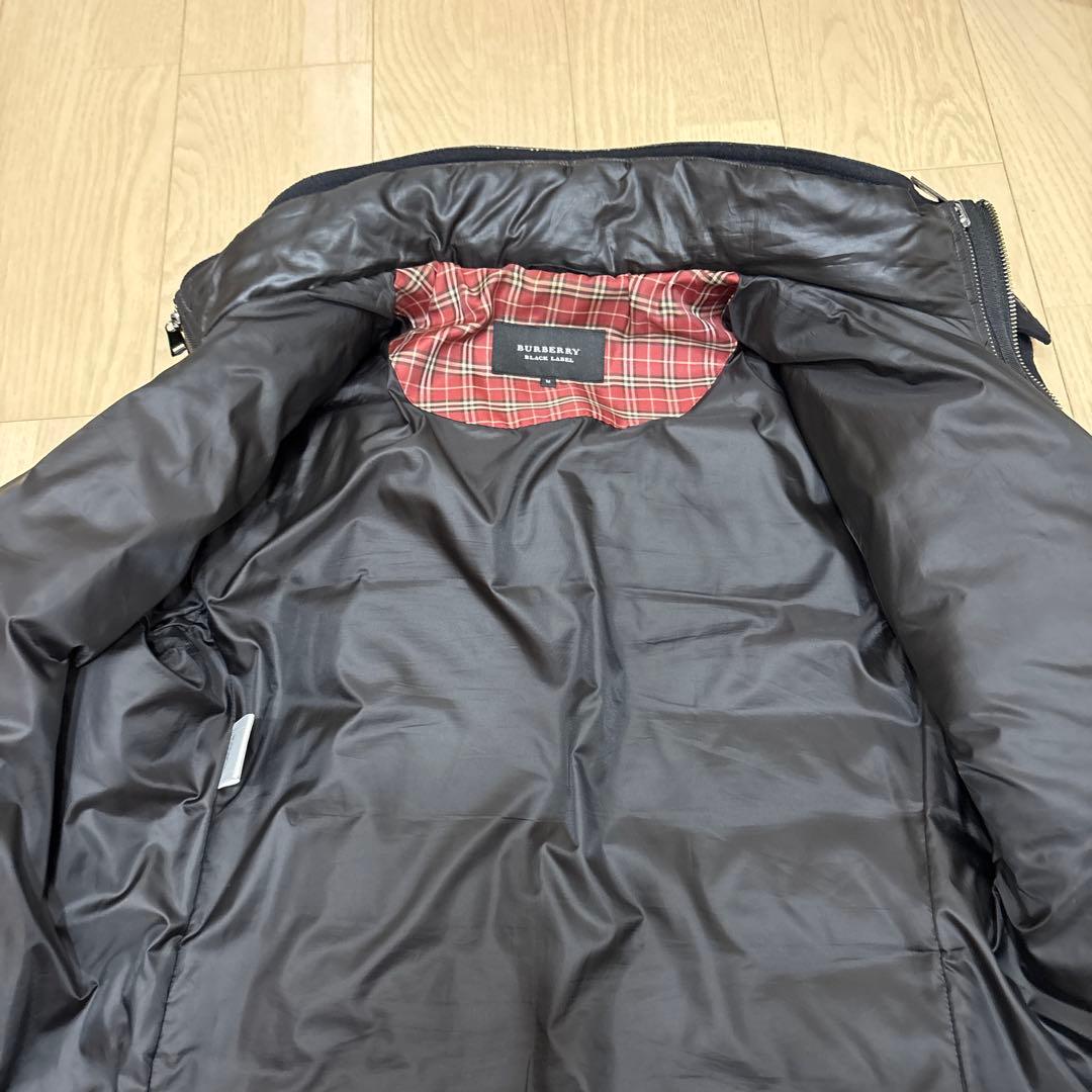 【希少】バーバリーブラックレーベル フード付ダッフルコート インナーダウン