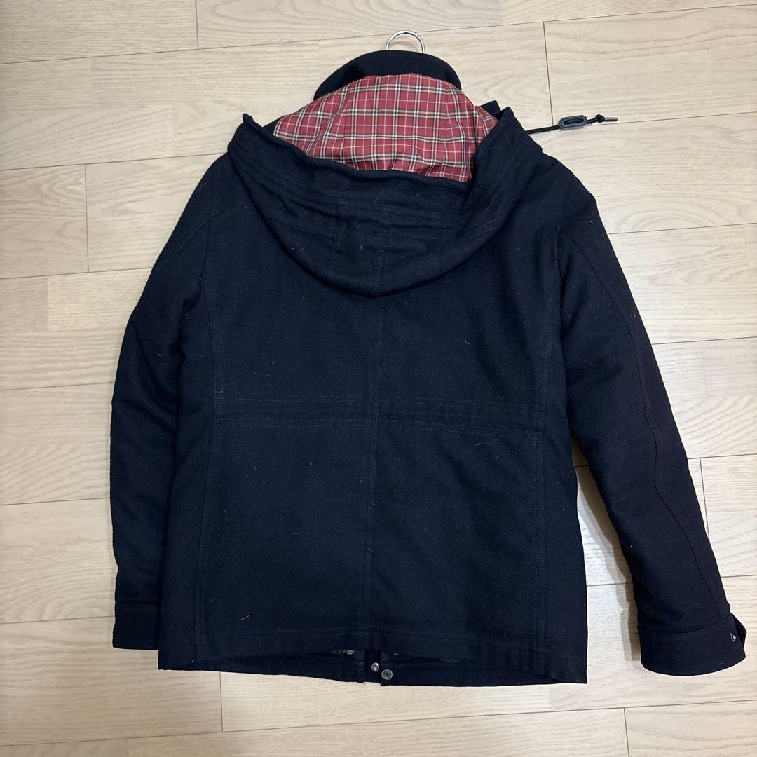 【希少】バーバリーブラックレーベル フード付ダッフルコート インナーダウン