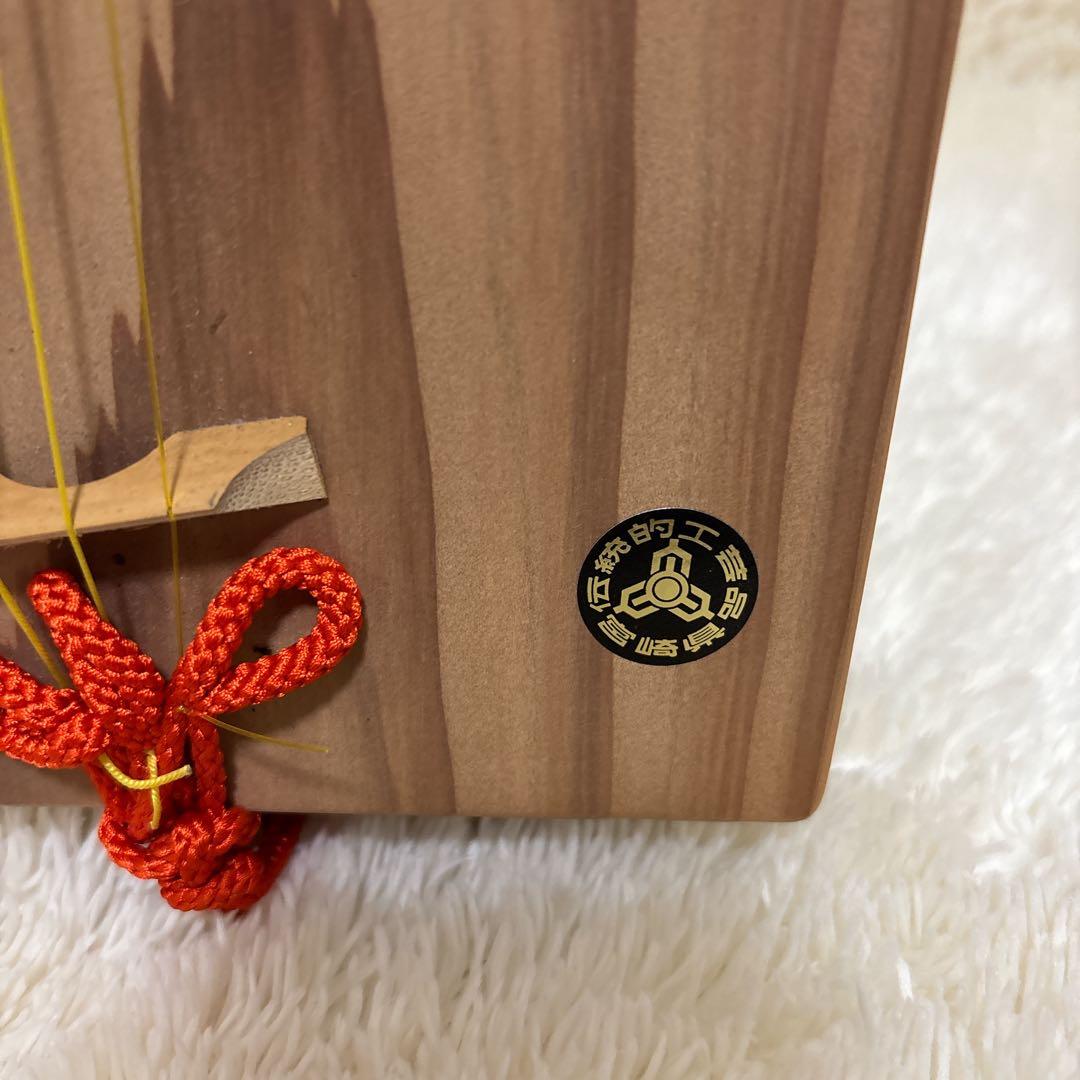 箱三味線　ごったん　黒木之製　木製三味線 3弦