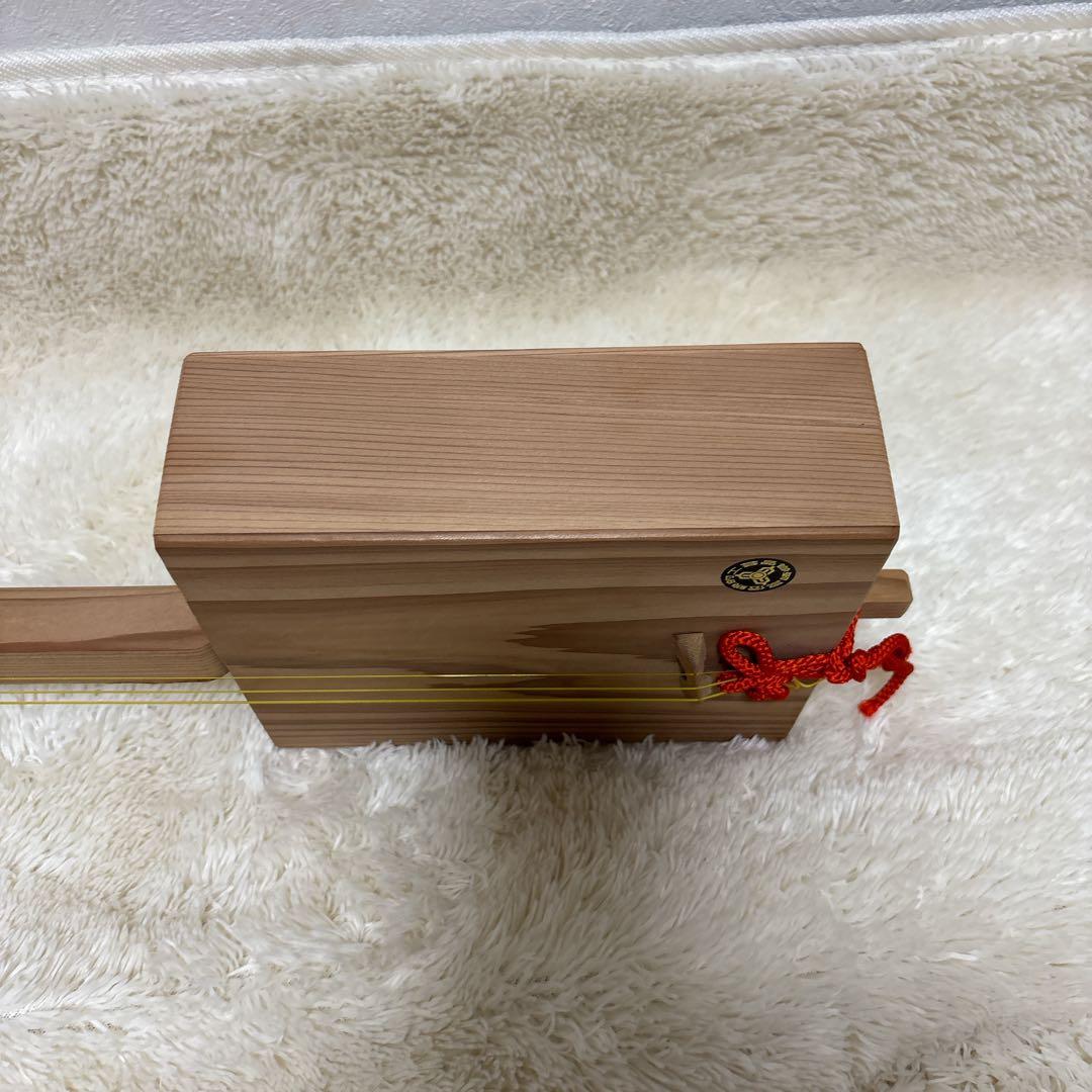 箱三味線　ごったん　黒木之製　木製三味線 3弦