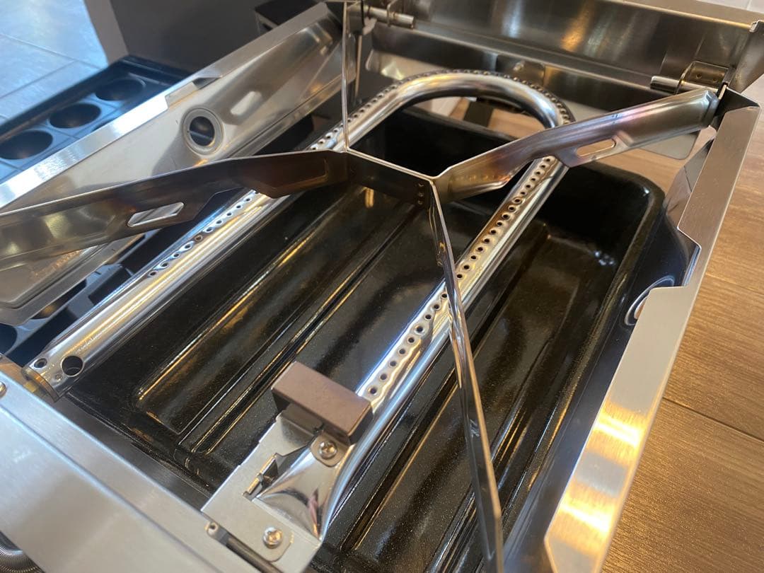 美品　スノーピーク　雪峰苑　グリルバーナー　たこ焼きプレートセット