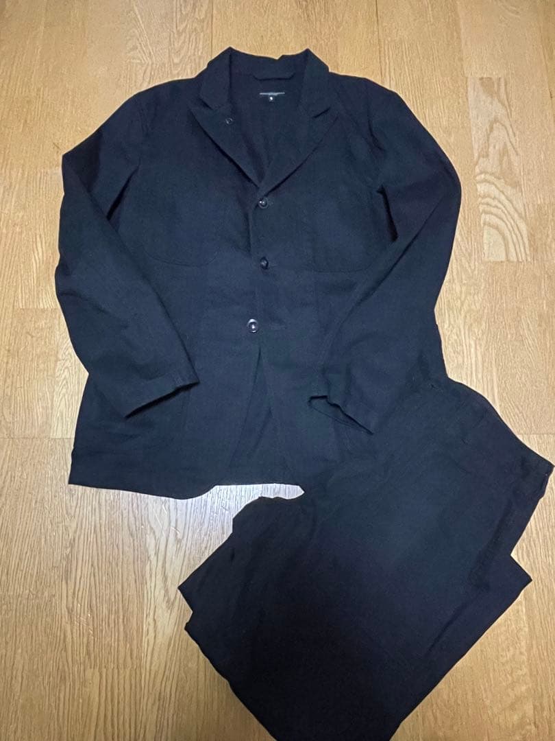 エンジニアードガーメンツ　セットアップ　ベッドフォードジャケット　Sサイズ