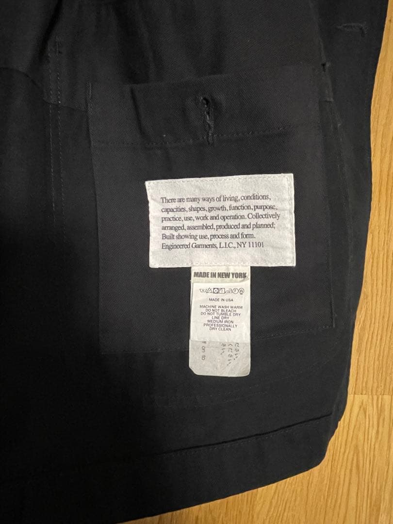 エンジニアードガーメンツ　セットアップ　ベッドフォードジャケット　Sサイズ